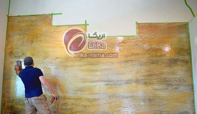 اجرای اپوکسی روی سیمان