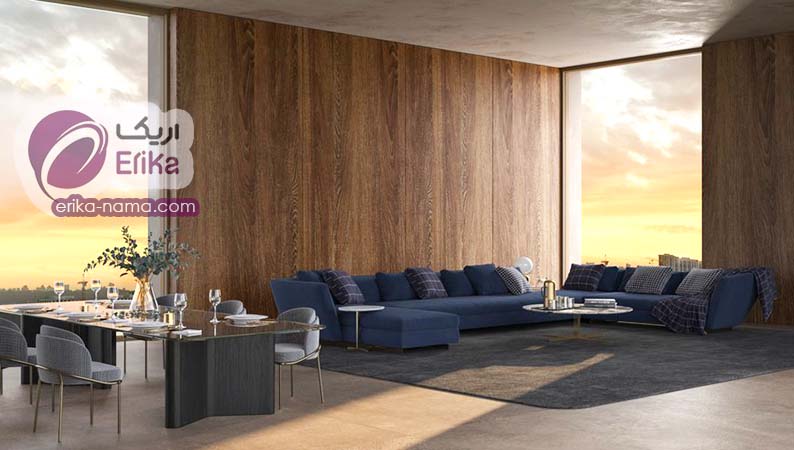 رایج ترین پوشش ها برای نمای داخلی ساختمان