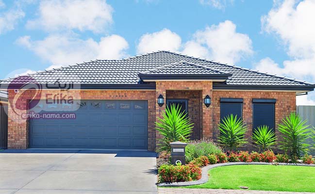brick siding villa in humid areas