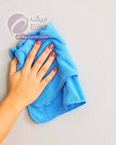 تمیزکردن دیوار خانه_اریکانما