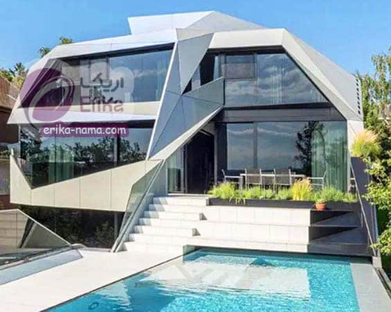 طراحی نمای مدرن ساختمان