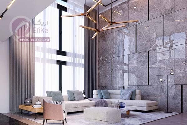 پوشش سنگ دیوار خانه_اریکانما