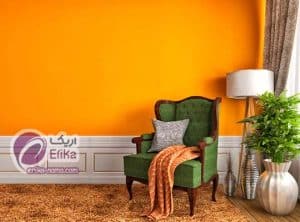 رنگ بافت پوست پرتقالی دیوار