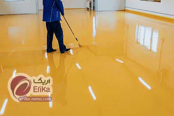 فرق پوشش اپوکسی و اکریلیک کف