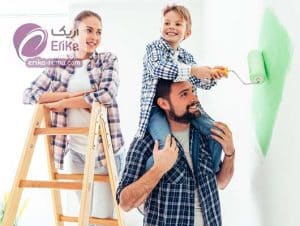رنگ ضد لک نمای دیوار