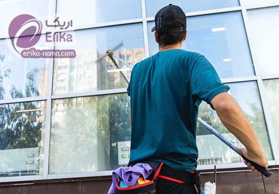 شستشوی شیشه نما