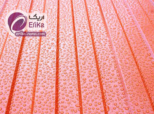 رفتار آب در نمای آبگریز