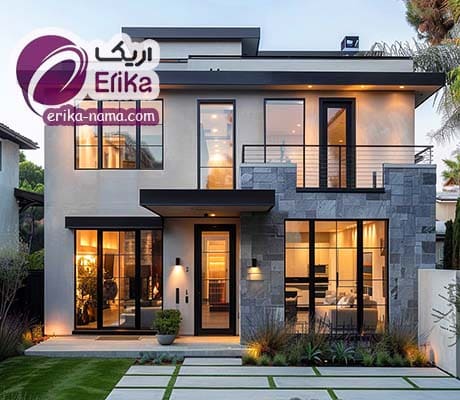 نمای ویلایی ارزان