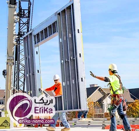 نصب سریع پانل پیش ساخته مدولار