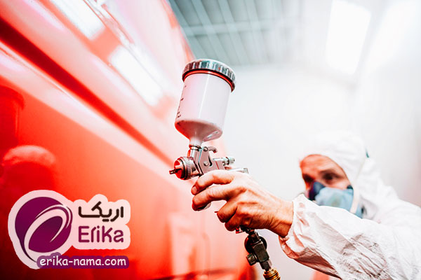 تاپ کوت پلی یورتان روی فلز