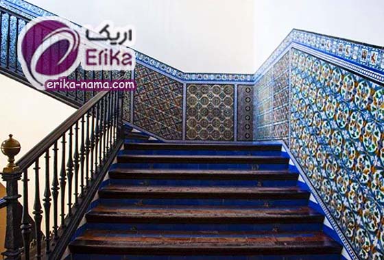 نمای تایل راه پله