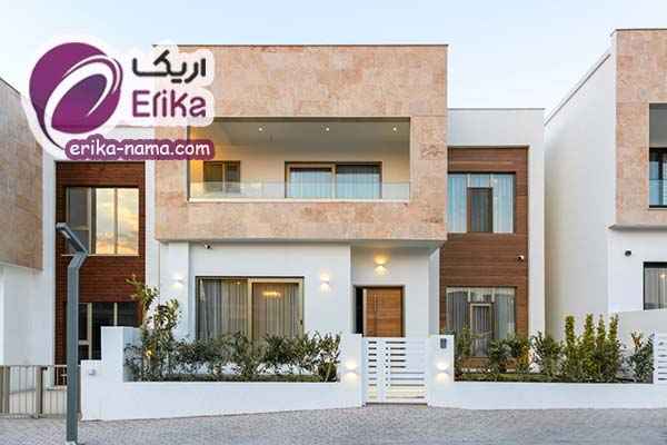 نمای مینیمال ویلایی