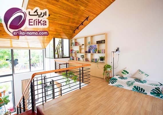 نمای مینیمال چوب
