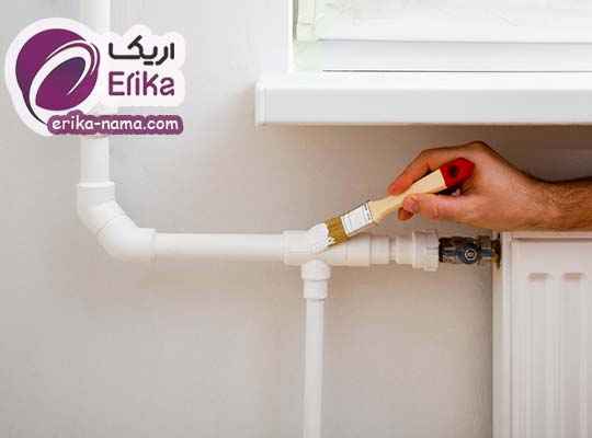 رنگ پلاستیک روی فلز