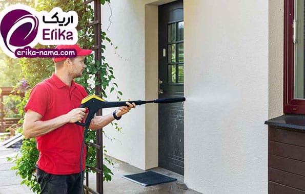 تمیز کردن رنگ دیوار