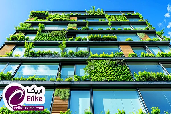 طراحی تابش نور در نمای ساختمان