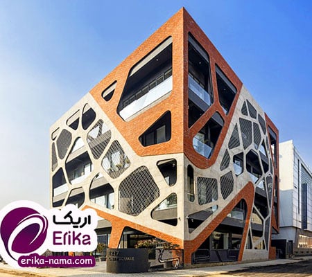 طراحی زیبای نمای ساختمان
