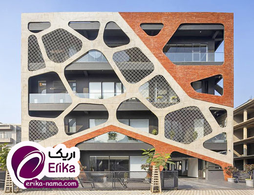 طراحی نمای مدرن ساختمان