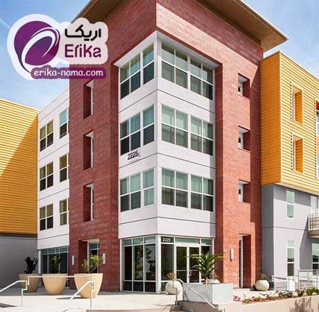 نمای دو رنگ ساختمان 2025