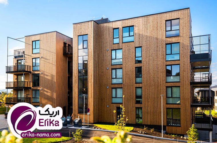 wood exterior facade