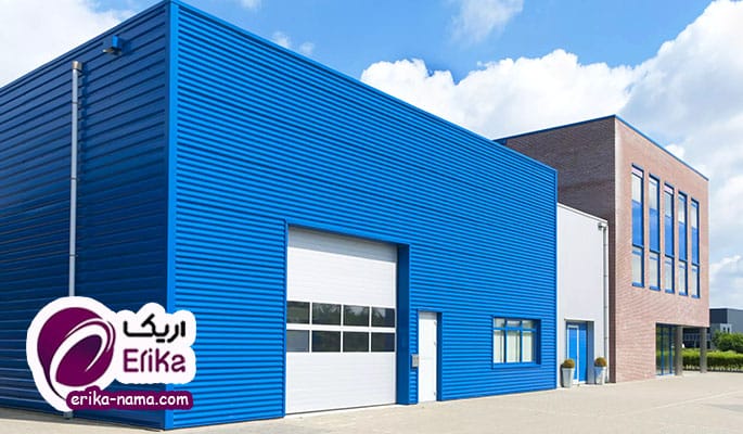اجرای رنگ منبسط شونده در ساختمان صنعتی