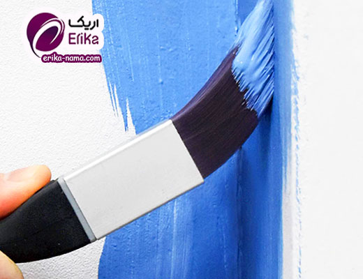 اجرای رنگ اکریلیک با براش