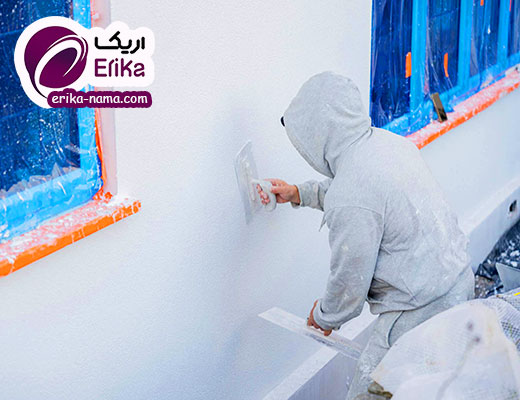 اجرای رنگ اکریلیک نما