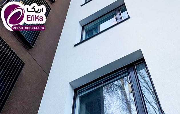 تفاوت بین رنگ بیرونی اریکانما و رنگ های ساختمانی دیگر