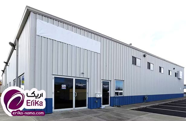 مصالح بادوام ساخت نمای سوله