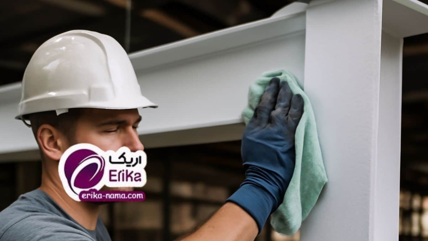 نگهداری رنگ نسوز