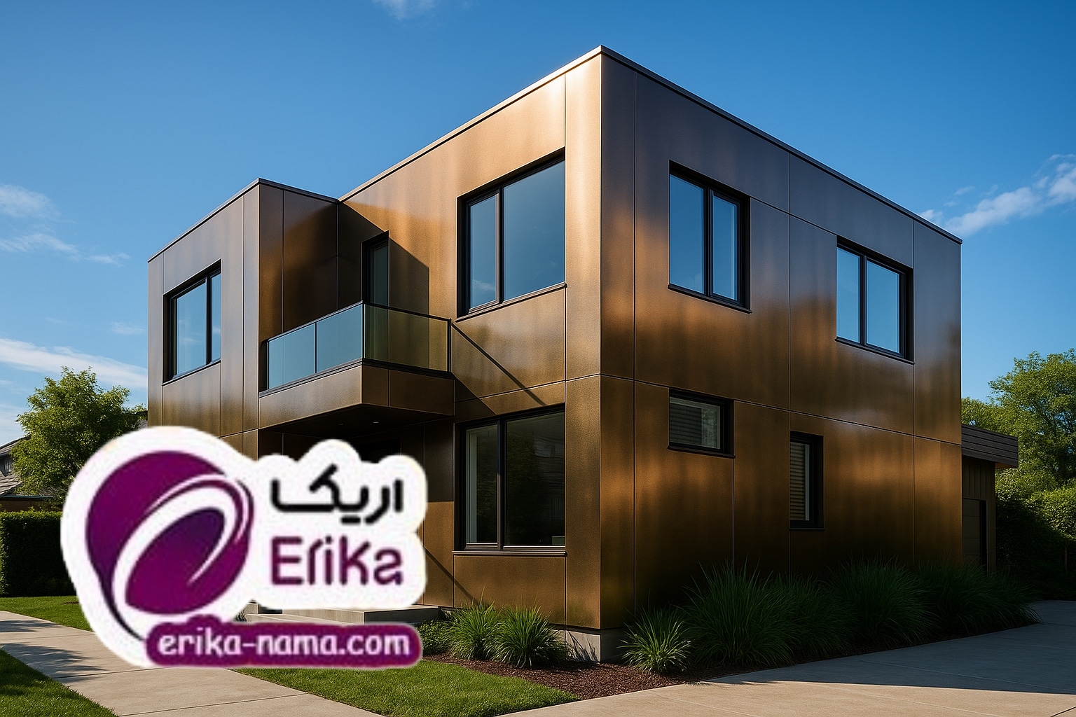 رنگ متالیک نما