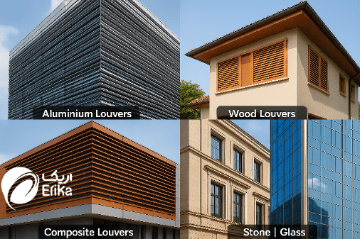 نمای لوور آلومینیومی