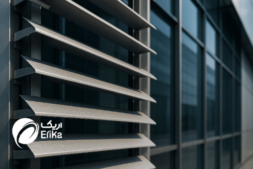 نمای لوور آلومینیومی