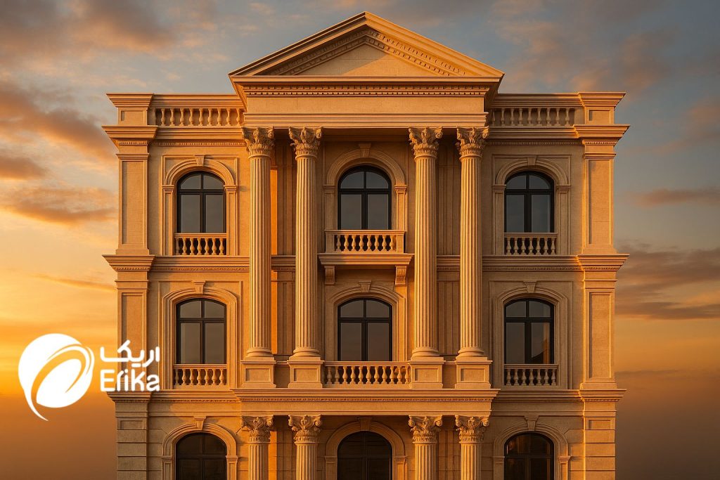 راهنمای جامع نمای کلاسیک رومی