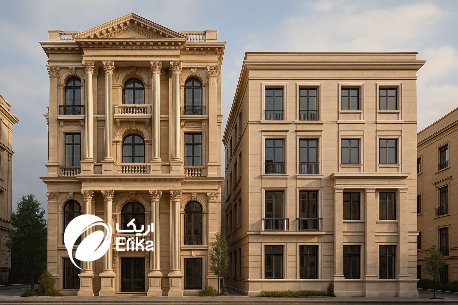 نمای کلاسیک رومی