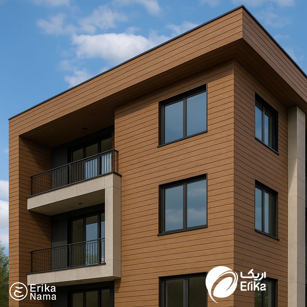 نمای چوب پلاست