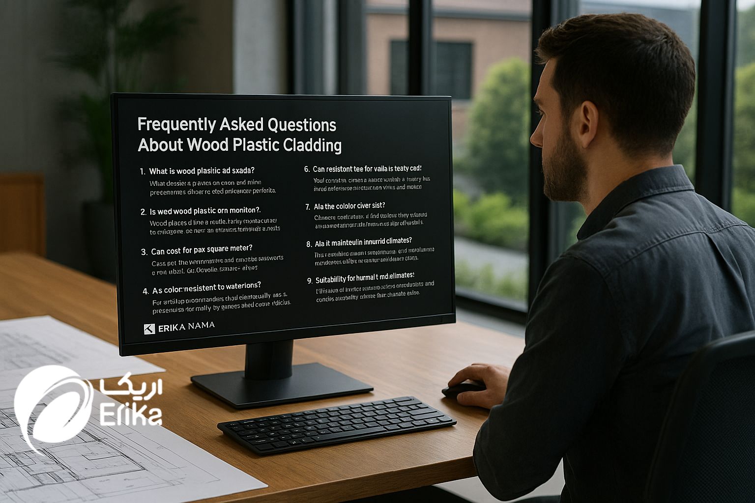 مشاوره رایگان نمای چوب پلاست