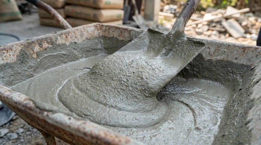 نمای سیمانکاری