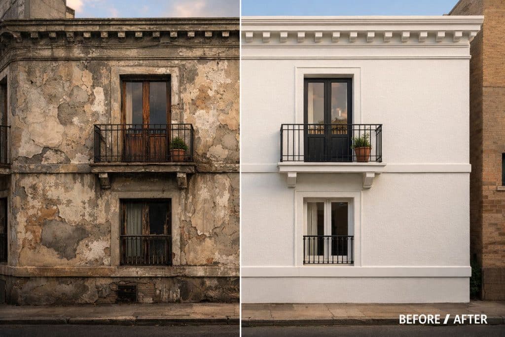 رنگ الاستومری نما؛ راهکار مهندسی برای کنترل رطوبت و افزایش دوام نمای ساختمان