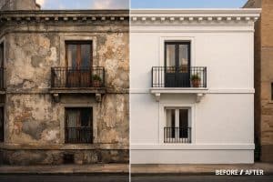 رنگ الاستومری نما؛ راهکار مهندسی برای کنترل رطوبت و افزایش دوام نمای ساختمان