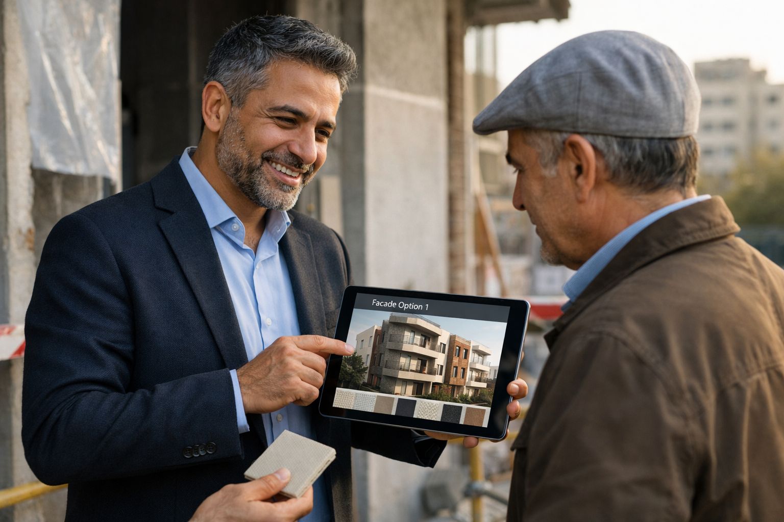 نمای ساختمان ایرانی 
