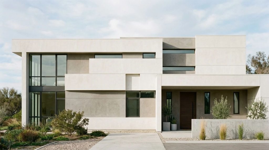 راهنمای جامع نمای مینیمال؛ از متریال تا اجرا | اریکا نما