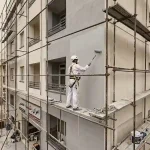 قیمت اجرای رنگ ساختمان س